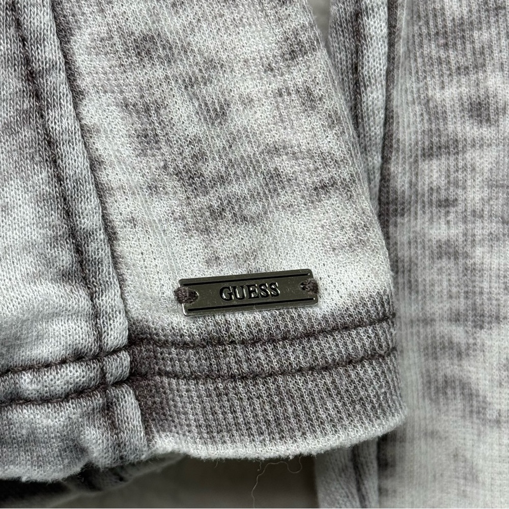 Guess Burnout Wrap Ruffle Sweater - Picture 9 of 12